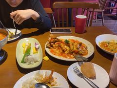 黄咖喱炒虾-泰国餐厅 Thai Food(裕华万达店)