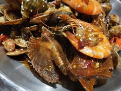 -东来菜馆•手抓海鲜家常菜•海鲜锅贴(鸽子窝店)