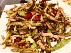 豆角肉丝-芳芳餐厅(白沙路店)