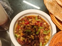 皖北小炒黄牛肉-阿财老铺·老蚌埠龙虾城(华夏总店)