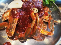 -明洞阿姨·韩式酱蟹烤肉·创意料理(三元桥店)
