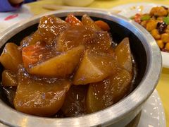 石锅炖萝卜干-功德林素菜饭庄(前门店)