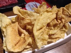 黄金炸油皮-领鲜潮牛鲜牛羊肉火锅(宏昌店)
