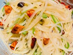醋溜土豆丝-红蜡烛-养生粥-津鲁菜(中山路店)