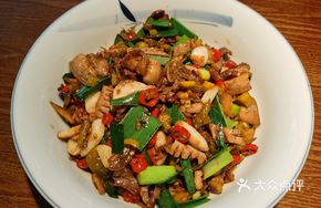 Stir-fried Pork Trio