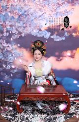 -后宫·古装汉服京剧儿童亲子全家福摄影