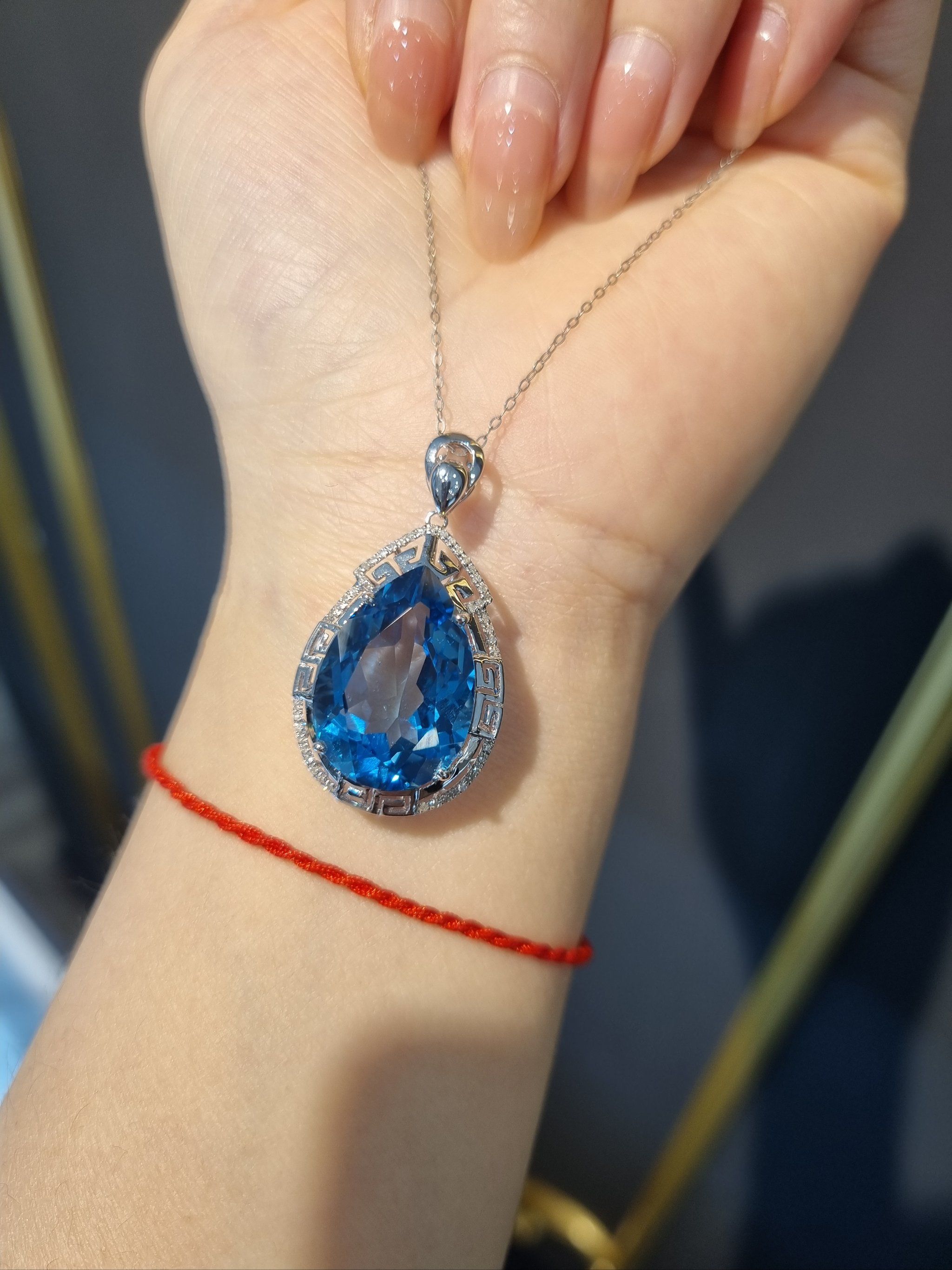 伦敦蓝高品质托帕石