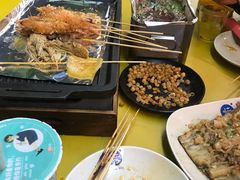 -路边摊小炉子烧烤