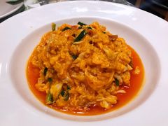 咖喱炒蟹肉-香蕉叶餐厅(是隆店)