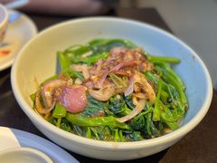 马拉盏炒通菜-大头虾越式风味餐厅(光明广场店)