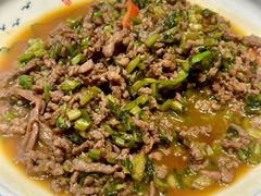 雪菜牛肉丝-食光慢宴·安吉土菜馆