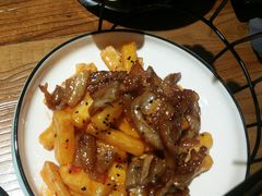 -东来菜馆•手抓海鲜家常菜•海鲜锅贴(鸽子窝店)