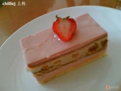 很漂亮吧--草莓黑醋-榖屋house of flour(张江首店)