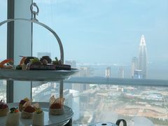 -深圳中洲万豪酒店·大堂酒廊·高空海景