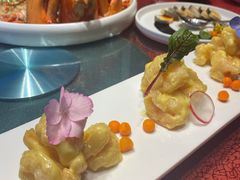 意境明虾球-青岛富力艾美酒店-乐美中餐厅创意胶东菜
