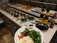 自助调料区-杨肥肠小火锅(新桥店)