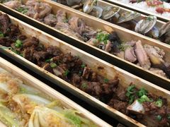 -胡须哥网红竹筒菜