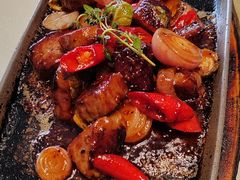 葱爆安格斯牛肉粒-长安酒肆(曲江店)