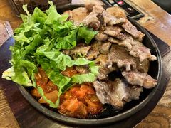 炒五花肉-包装马车·韩国料理·포장마차