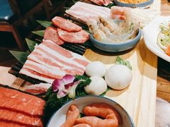 -明洞阿姨·韩式酱蟹烤肉·创意料理(三元桥店)