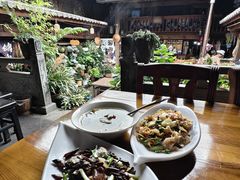 双椒炒见手青-龙姐私房菜(和顺古镇店)