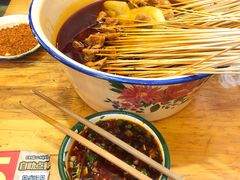 牛肉-拈签一笑黄牛肉辣卤串串