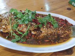 蒜爆鱼-十二道丰味·徐州土菜·烧烤(何山路店)