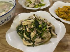 雪菜蘑菇肉片-素勤饮食店(城头巷店)