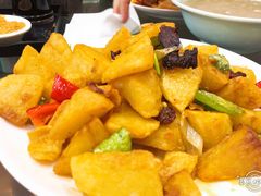 炸土豆块-清真·益鑫羊肉手抓馆(花园北街店)