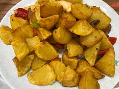 炸土豆块-清真·益鑫羊肉手抓馆(花园北街店)