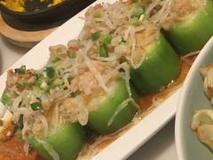 蒜茸金蒜蒸丝瓜-港丽餐厅(高德置地店)