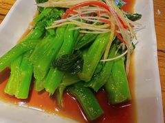 白灼芥兰-小城粥道·海胆鲜虾粥(解放广场店)