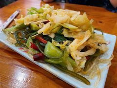 素拼小菜-手擀菠菜面(西康路店)