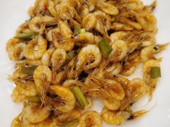 苔菜葱爆嫩白虾-古南都·清真绿柳居菜馆(太平南路店)