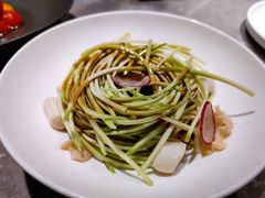 瓜丝捞扇贝-木守西溪溪隐餐厅