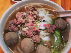 牛肉牛丸粿条-菜忠潮州牛肉店(岗厦店)