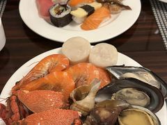 -广州万富希尔顿酒店-感趣自助餐厅·生蚝海鲜刺身