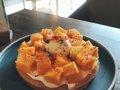 芒果多多华夫饼-遇见杜尚西餐厅(万达金街店)