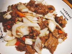 葱爆羊肉-浔庐餐厅•江西老字号•九江菜(南湖国际店)