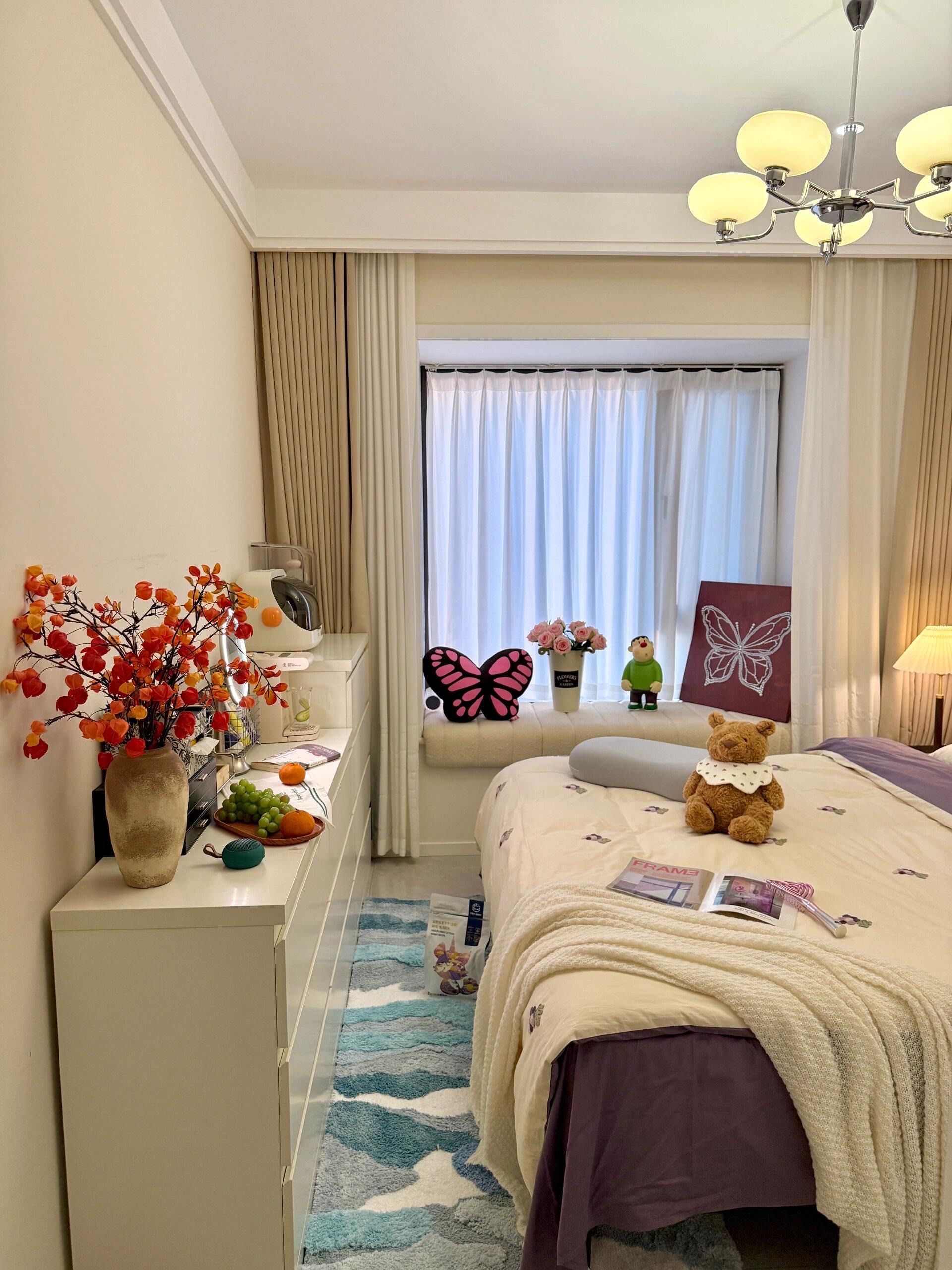 独属于自己的10平米卧室温馨浪漫真的很好宅