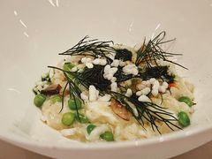 芦笋烩饭配蟹肉和香草-Jean Georges