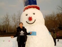 雪人-北京亚布洛尼朝阳公园滑雪场