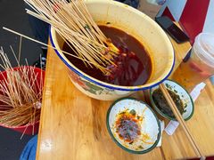 -拈签一笑黄牛肉辣卤串串