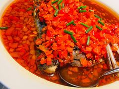 坛香剁椒蒸水库鱼头（半只）-湘上湘(正大中心总店)