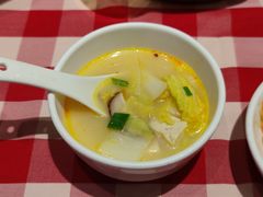 鸡汤小白菜炖豆腐-西贝莜面村(镇江苏宁广场店)