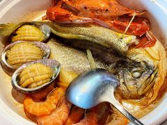 海鲜盛宴-陈鹏鹏潮汕菜(欢乐海岸 海边景观店)