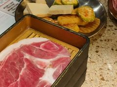 海盐五花肉-姜胖胖首尔自助烤肉·蒸汽海鲜大排档(国瑞中心店)
