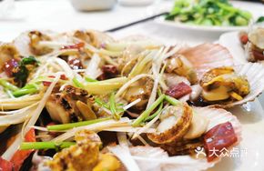 Oyster Sauce Scallops