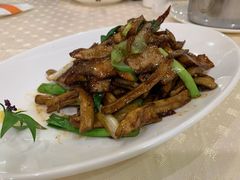 茶树菇炒香肉-顺风海鲜港(金玉兰店)