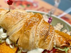 吉列猪扒牛角包-广九餐室(陈家祠扬韬广场店)